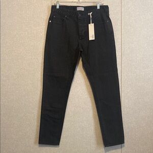 NWT Five Four Men’s Will Black Button Fly Slim Leg Jeans